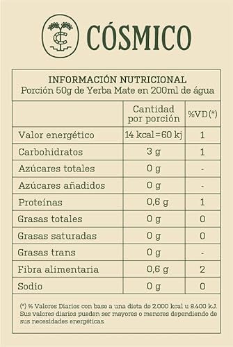 YERBA MATE CÓSMICO 500GR