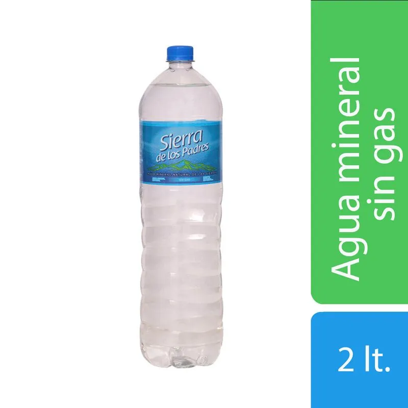 AGUA MINERAL SIERRA DE LOS PADRES 2L