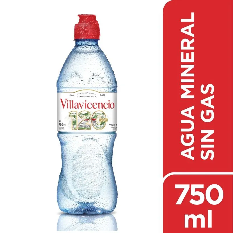 AGUA MINERAL VILLAVICENCIO AVENTURA 750ML