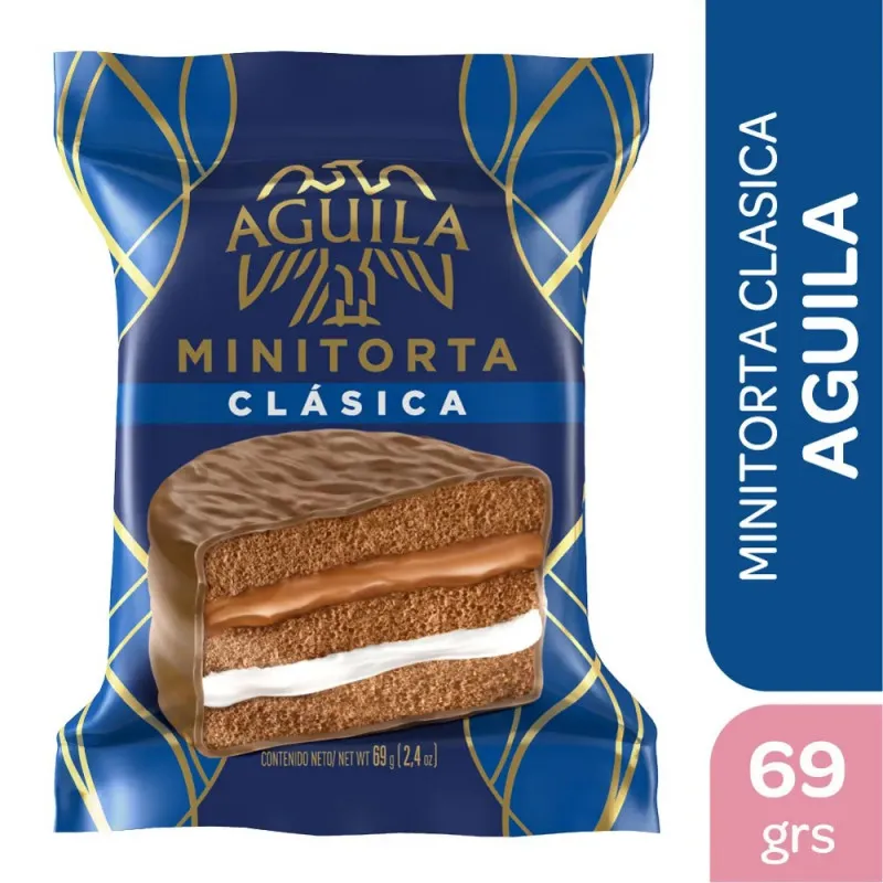 ALFAJOR MINITORTA AGUILA CLASICA 74GR