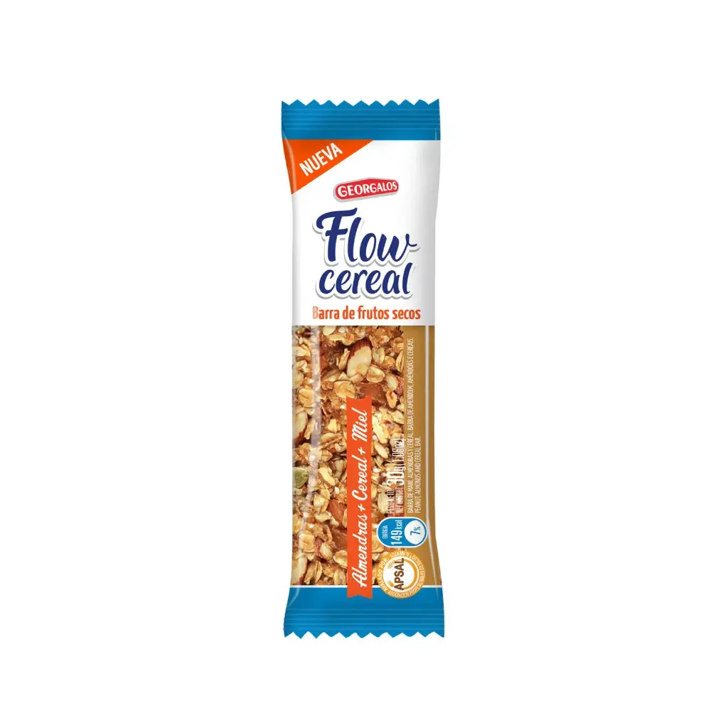BARRA DE CELERAL FLOW CEREAL Y ALMENDRA