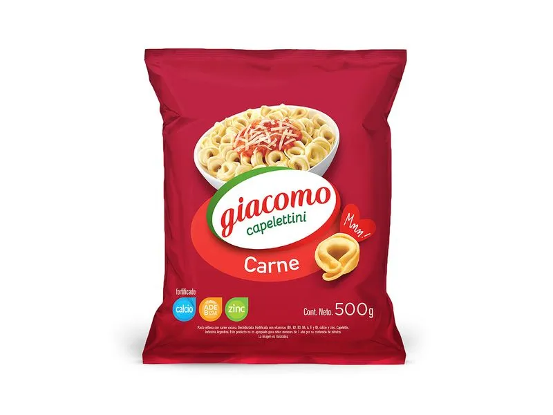 CAPELETINI GIACOMO CARNE 500GR