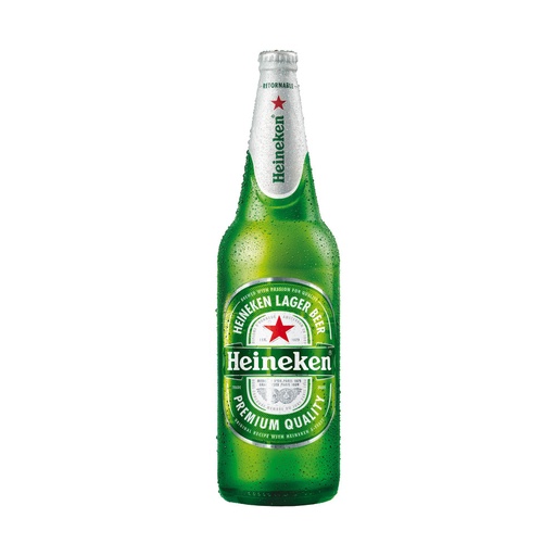 CERVEZA HEINEKEN BOTELLA RETORNABLE 1L