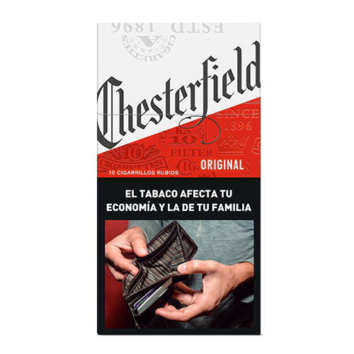 CIGARRILLOS CHESTERFIELD 12 BOX ORIG.