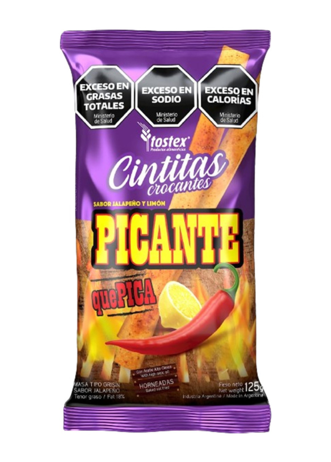 CINTITAS TOSTEX SABOR PICANTES 125GR