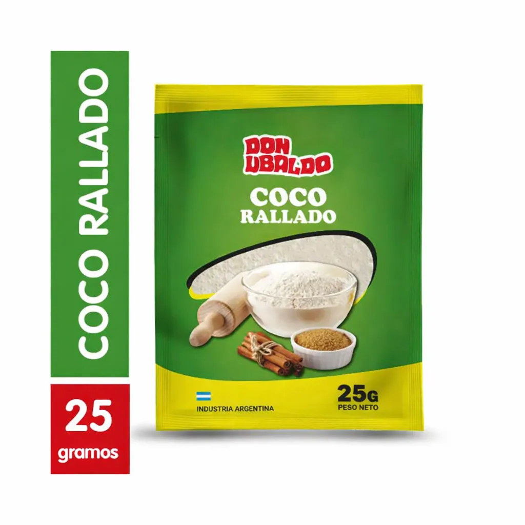 COCO RALLADO DON UBALDO 25GRS