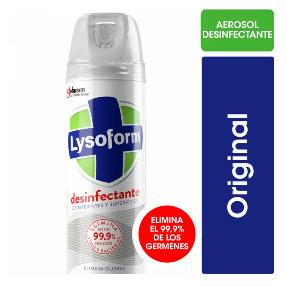DESINFECTANTE EN AEROSOL LYSOFORM ORIGINAL 360CC