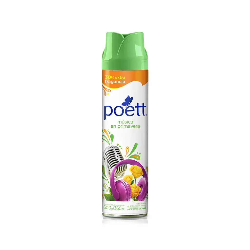 DESODORANTE DE AMBIENTE POETT MUSICA EN PRIMAVERA