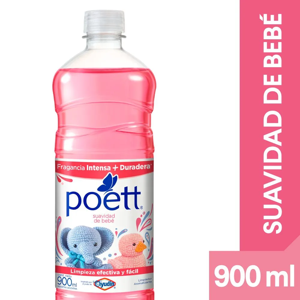 DESODORANTE DE PISO POETT SUAVIDAD DE BEBE 900CC