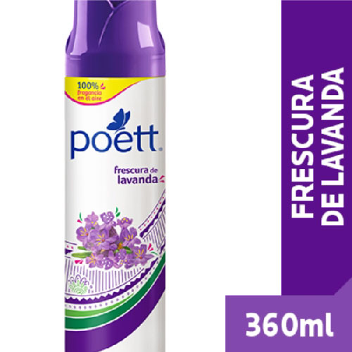 DESODORATE DE AMBIENTE POETT LAVANDA 360CC