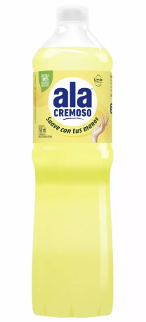 DETERGENTE ALA PLUS CREMOSO LIMON 750CC