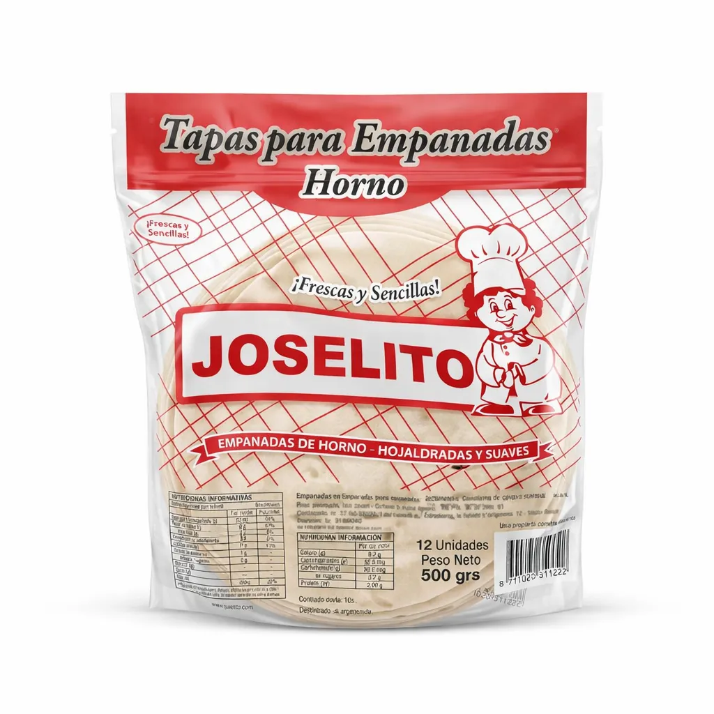 DISCO DE EMPANADAS HORNO JOSELITO 12U