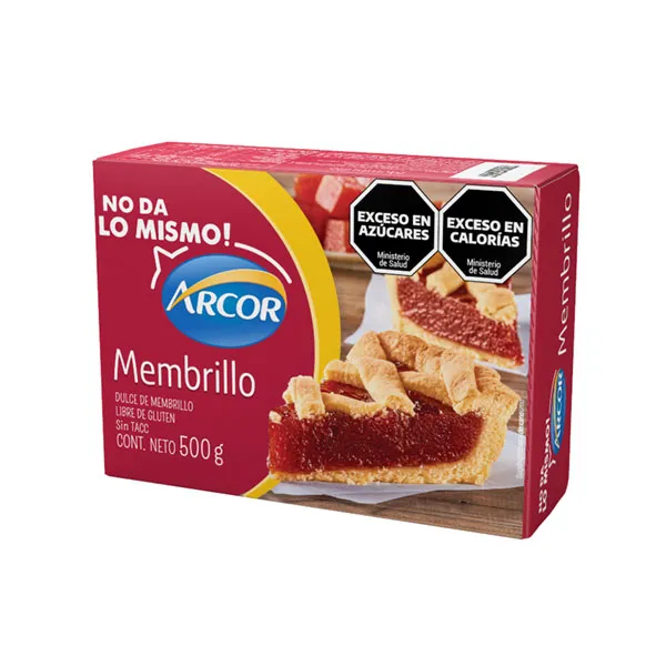 DULCE DE MEMBRILLO EN ESTUCHE ARCOR 500GR
