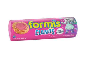 GALLETITAS FORMIS CIANOS VAINILLA-FRUT 102GR