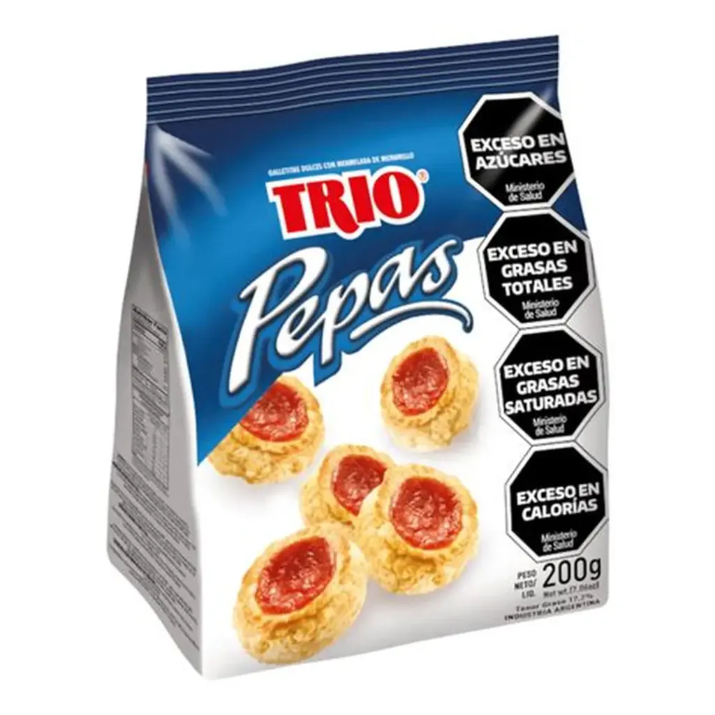 GALLETITAS PEPAS TRIO 200GR