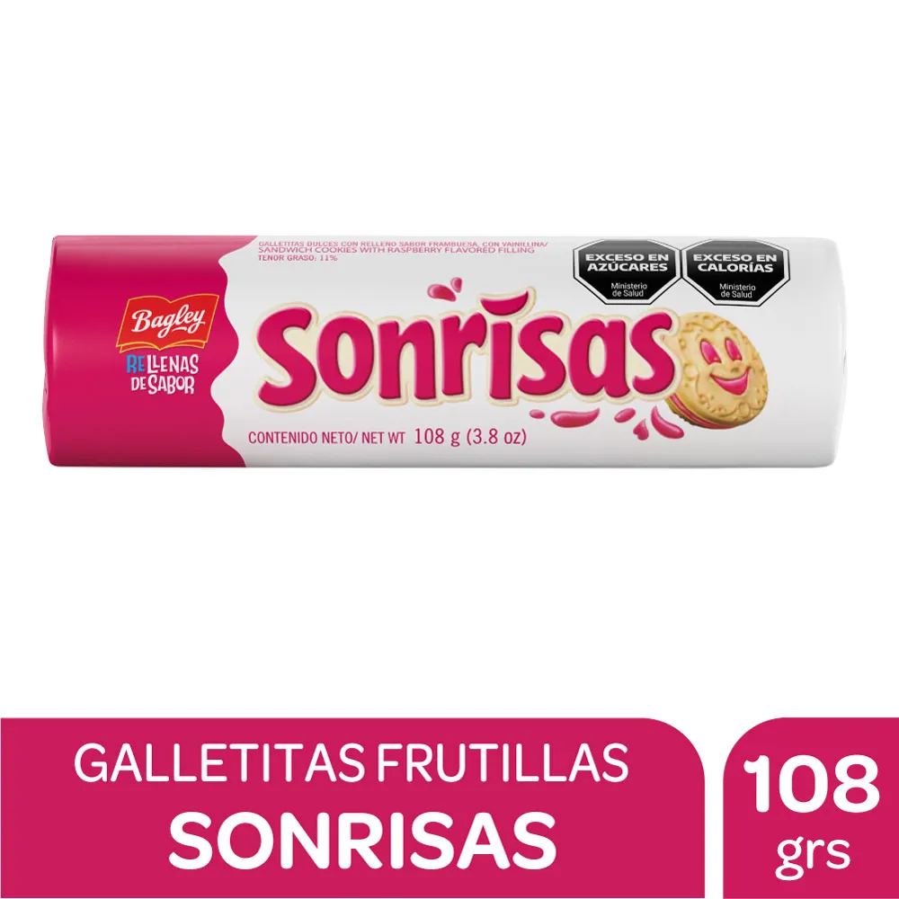 GALLETITAS SONRISAS  108G
