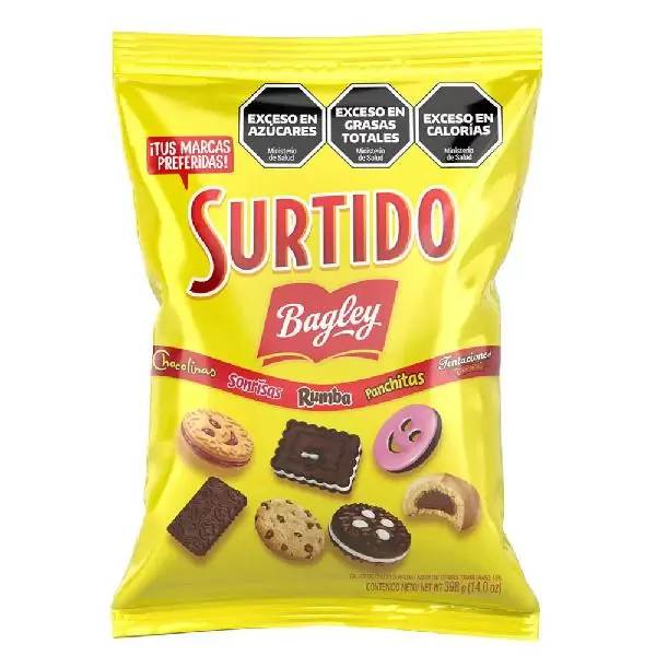 GALLETITAS SURTIDO BAGLEY 400GR