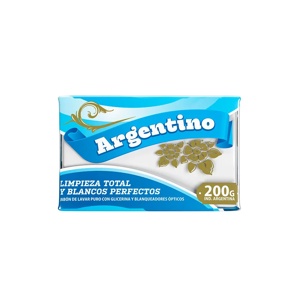JABON EN PAN BLANCO ARGENTINO 200G