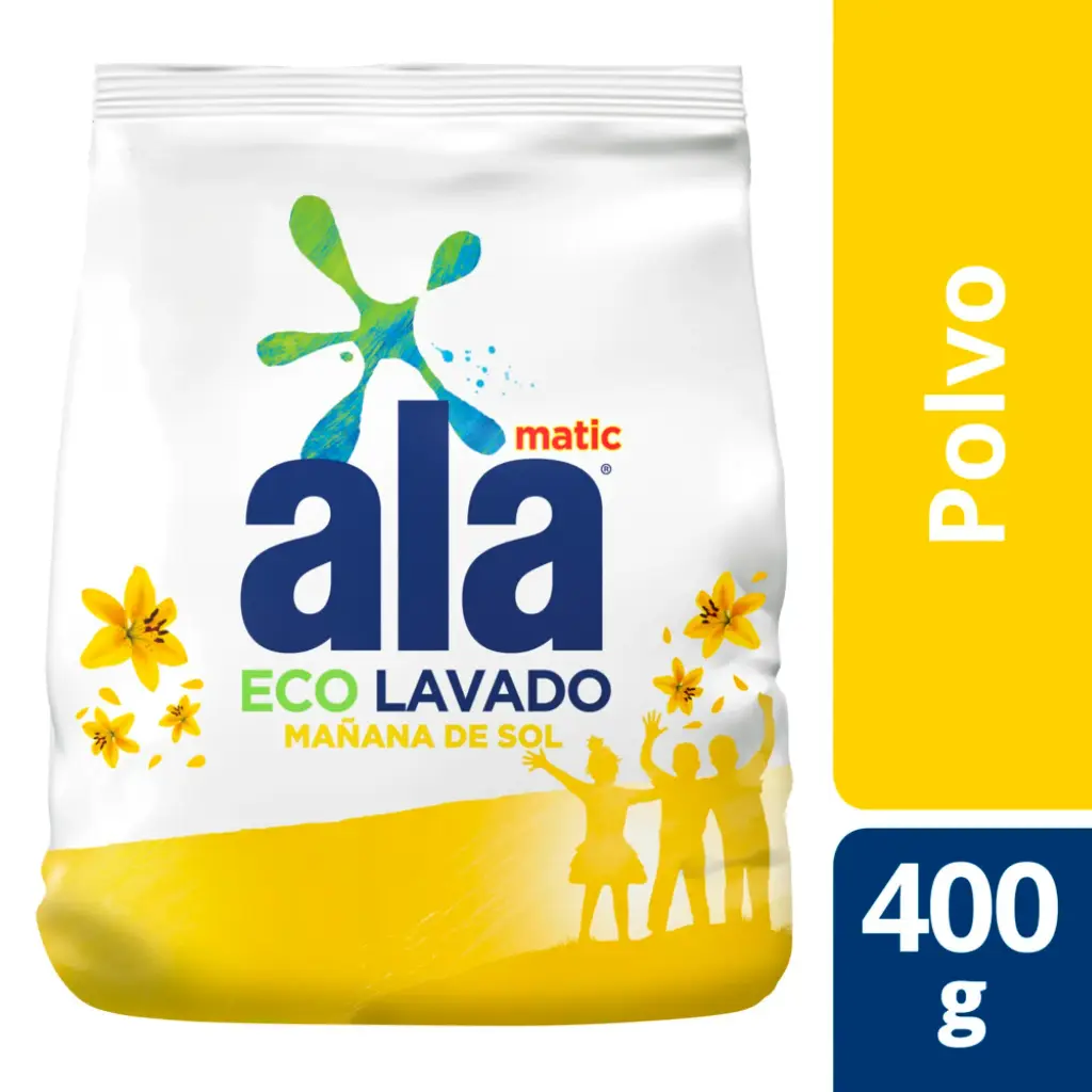 JABON EN POLVO ALA MATIC MAÑANA DE SOL 400GR