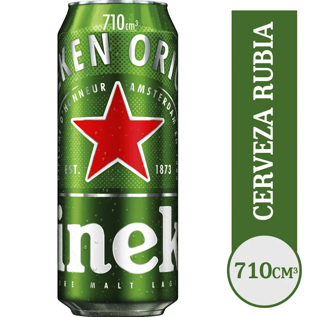 LATA CERVEZA HEINEKEN 710CM3