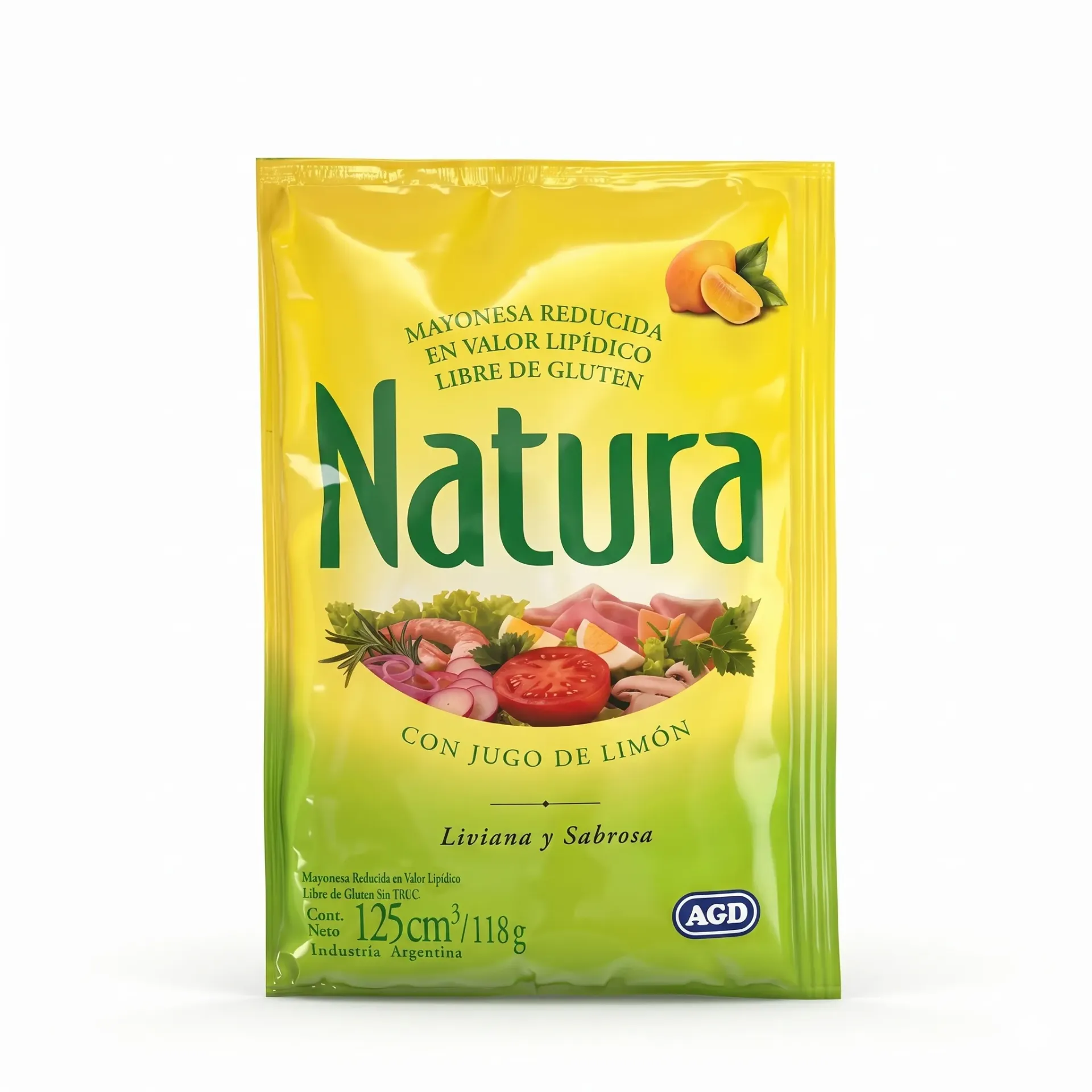 MAYONESA NATURA SACHET 125GR