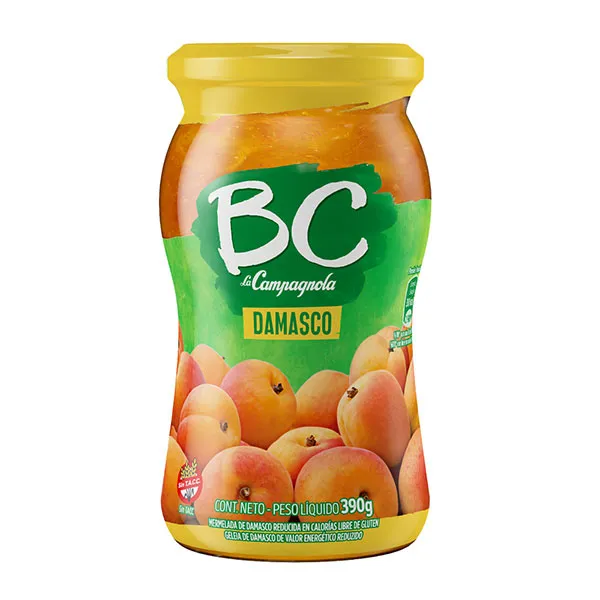MERMELADA BC DAMASCO 390GR