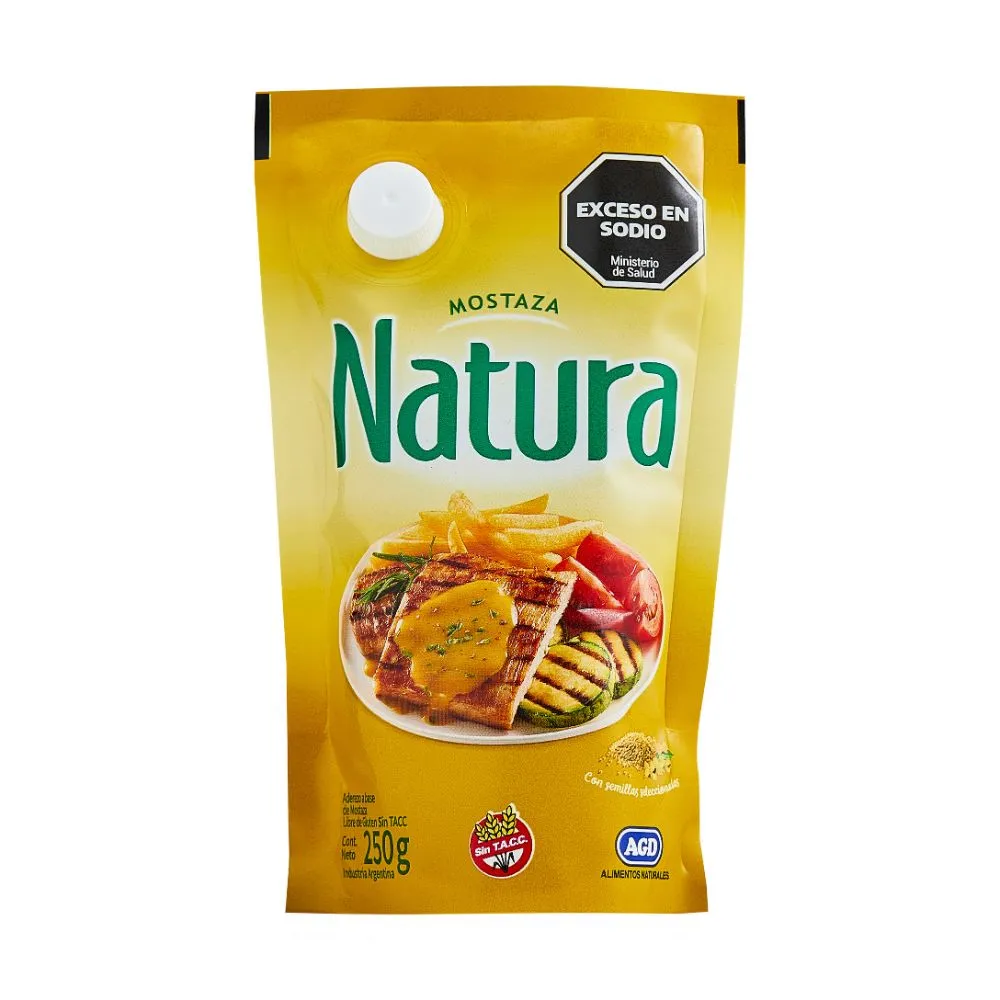 MOSTAZA NATURA 250GR