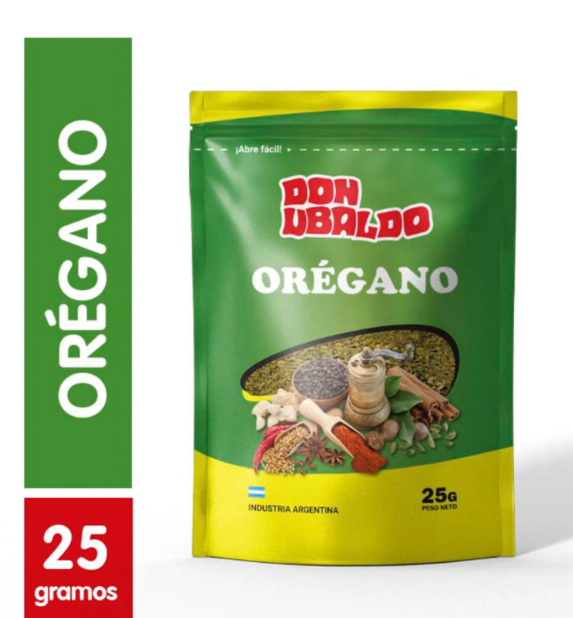 OREGANO DON UBALDO 25GR