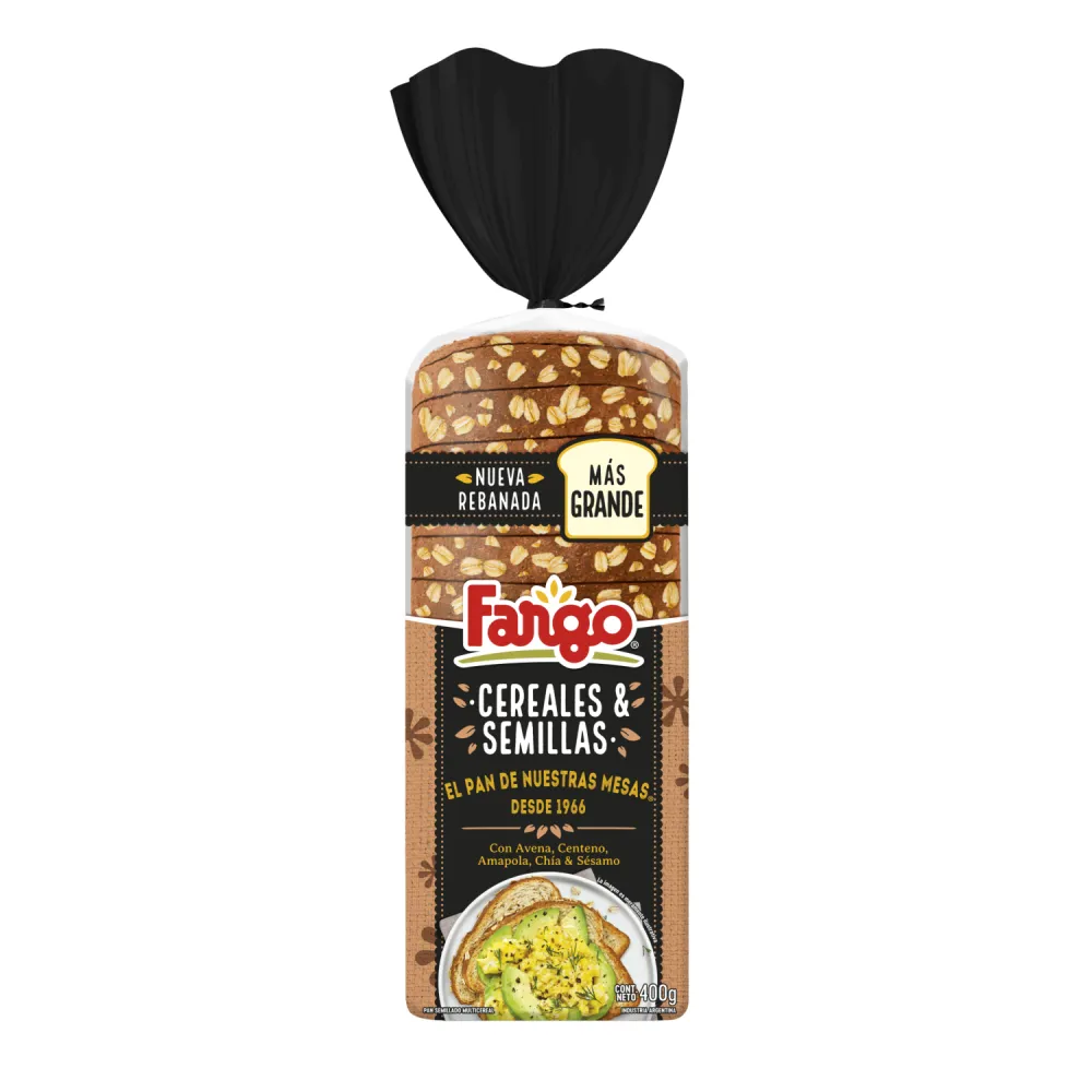 PAN MIX CEREALES Y SEMILLAS FARGO 400GR