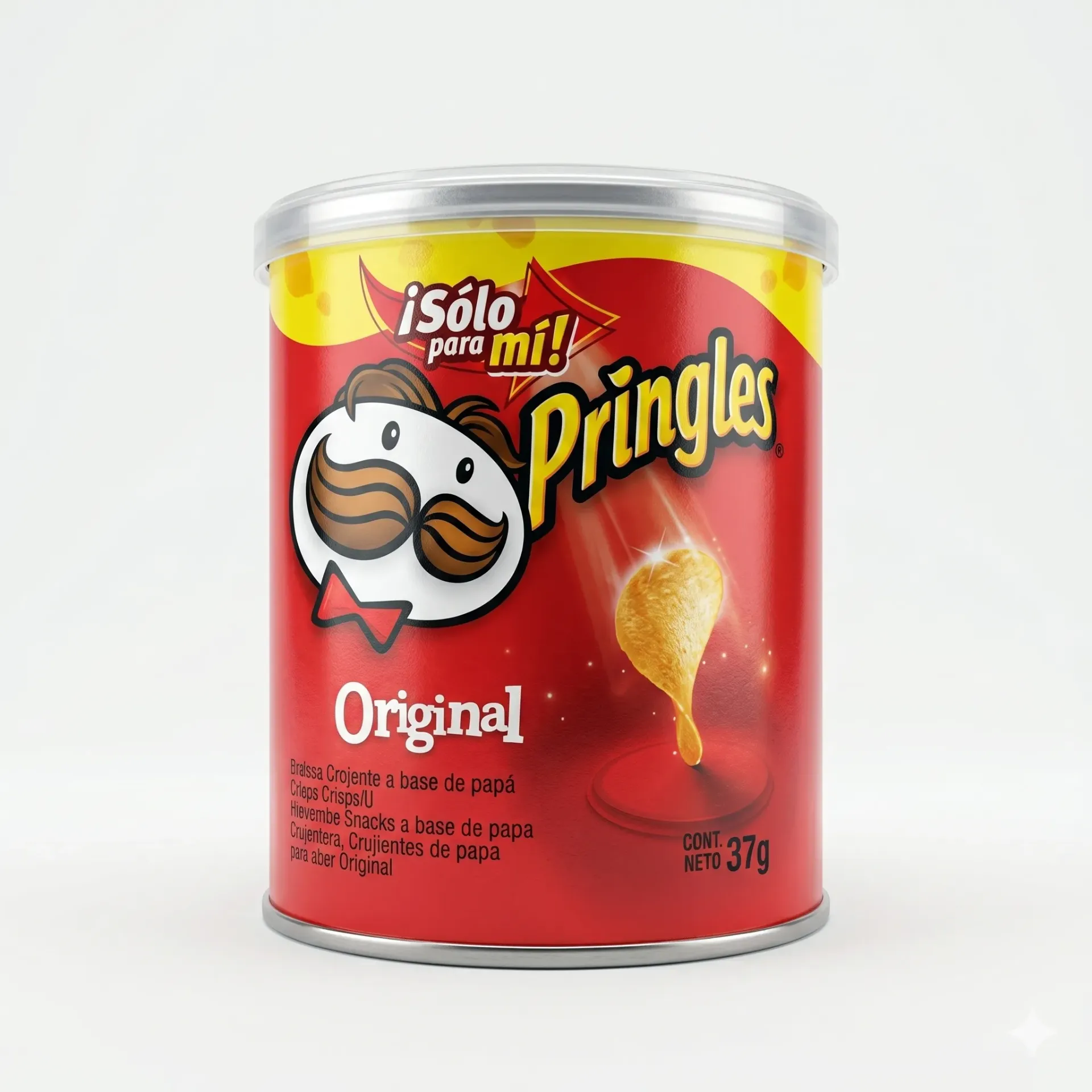 PAPAS FRITAS PRINGLES  ORIGINAL 37GR