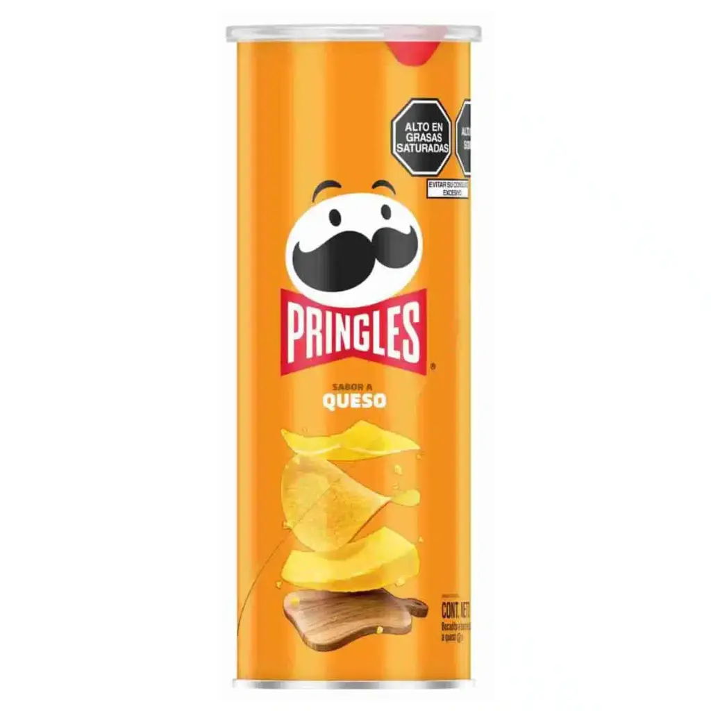 PAPAS FRITAS PRINGLES CHEDDAR 109GR