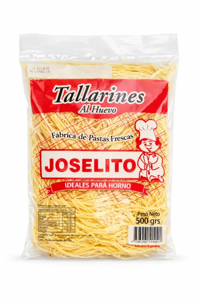 PASTAS FRESCAS TALLARINES JOSELITO 500GR