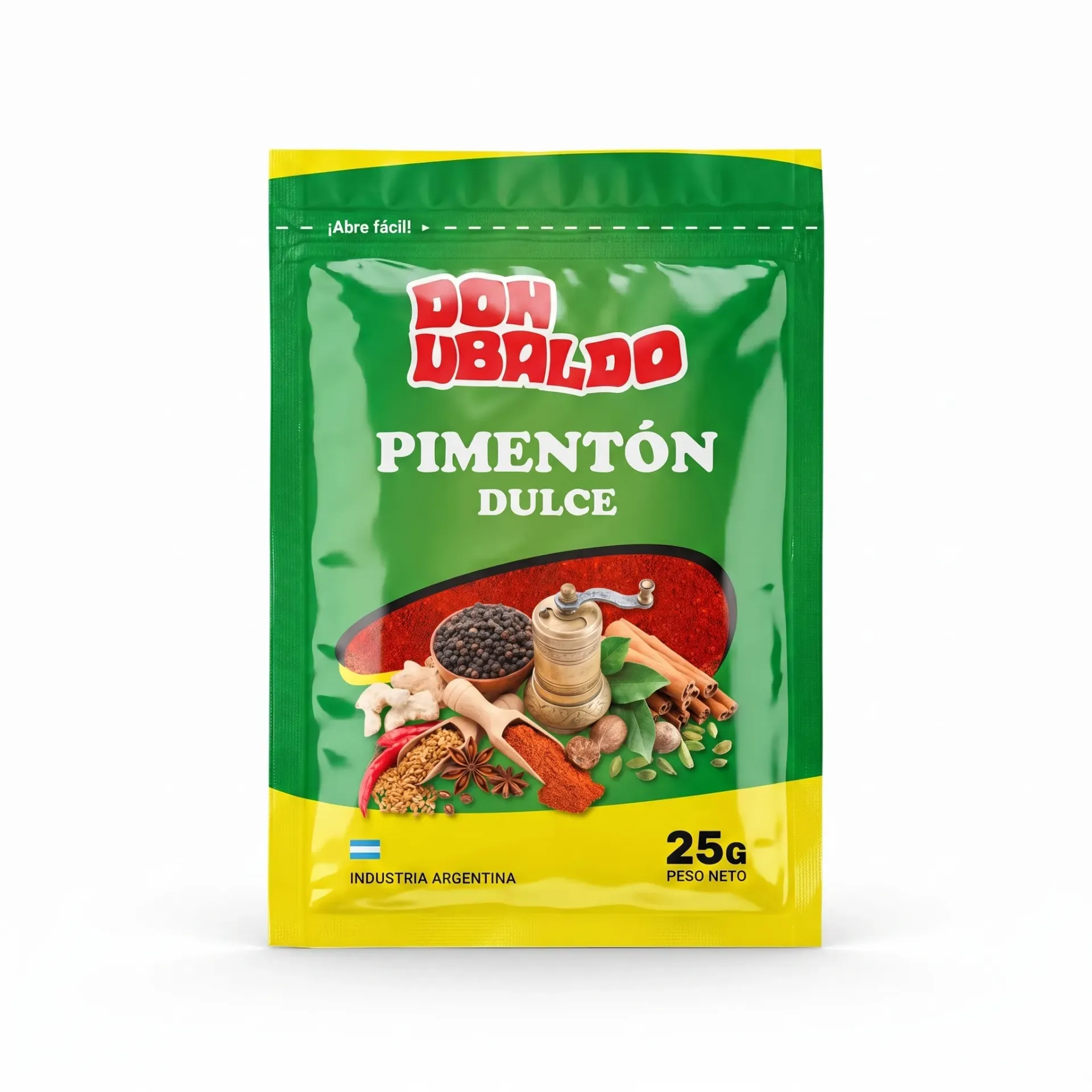 PIMENTON DULCE DON UBALDO 25GR