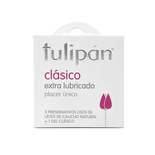 PRESERVATIVO TULIPAN CLASICO X3