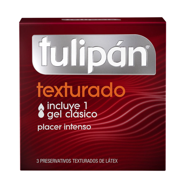 PRESERVATIVO TULIPAN TEXTURADO