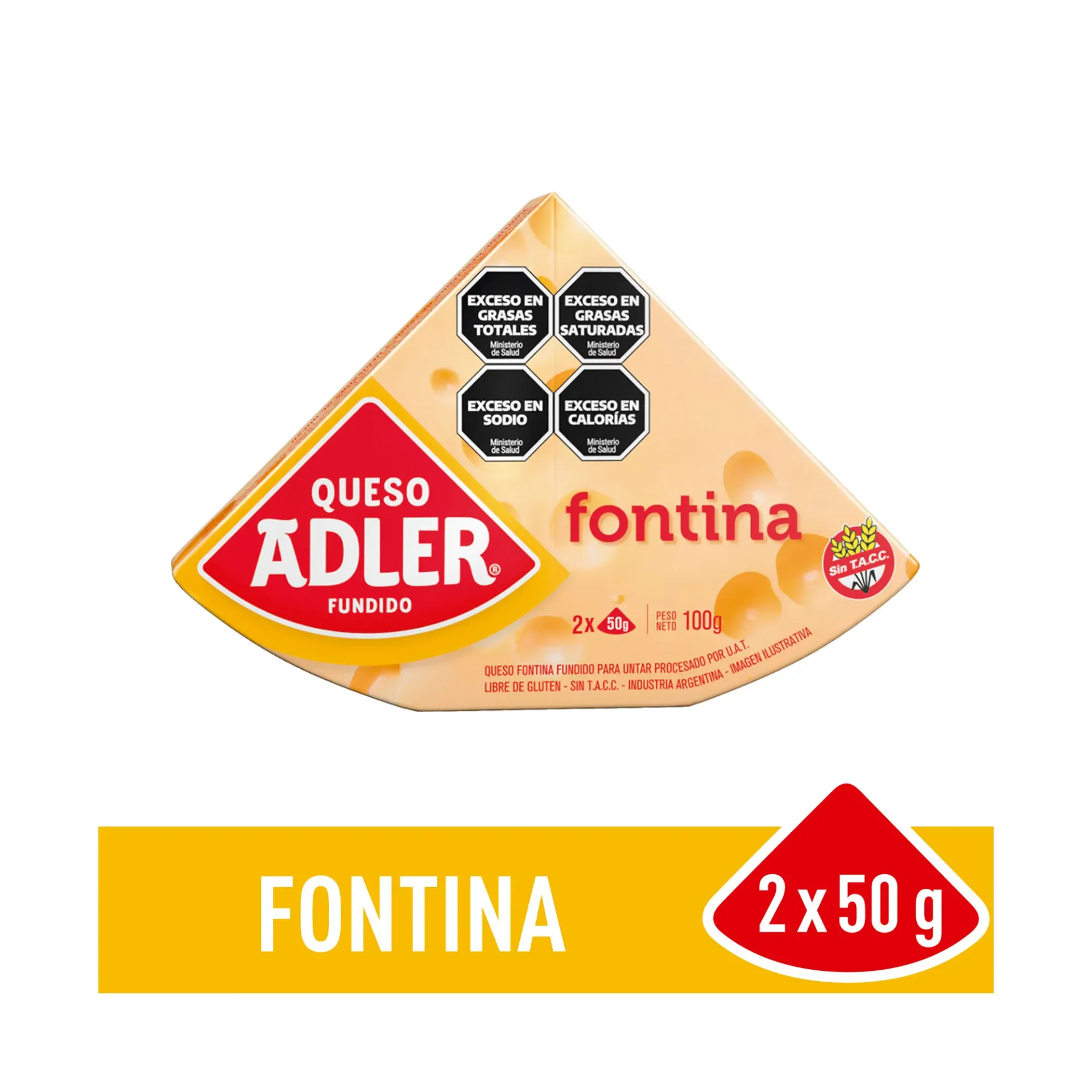 QUESO UNTABLE ADLER MINI RUEDA FONTINA