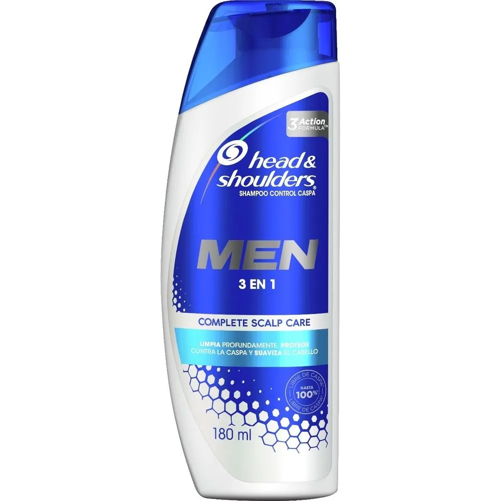 SHAMPOO HEAD&SHOULDERS 3EN1 180ML