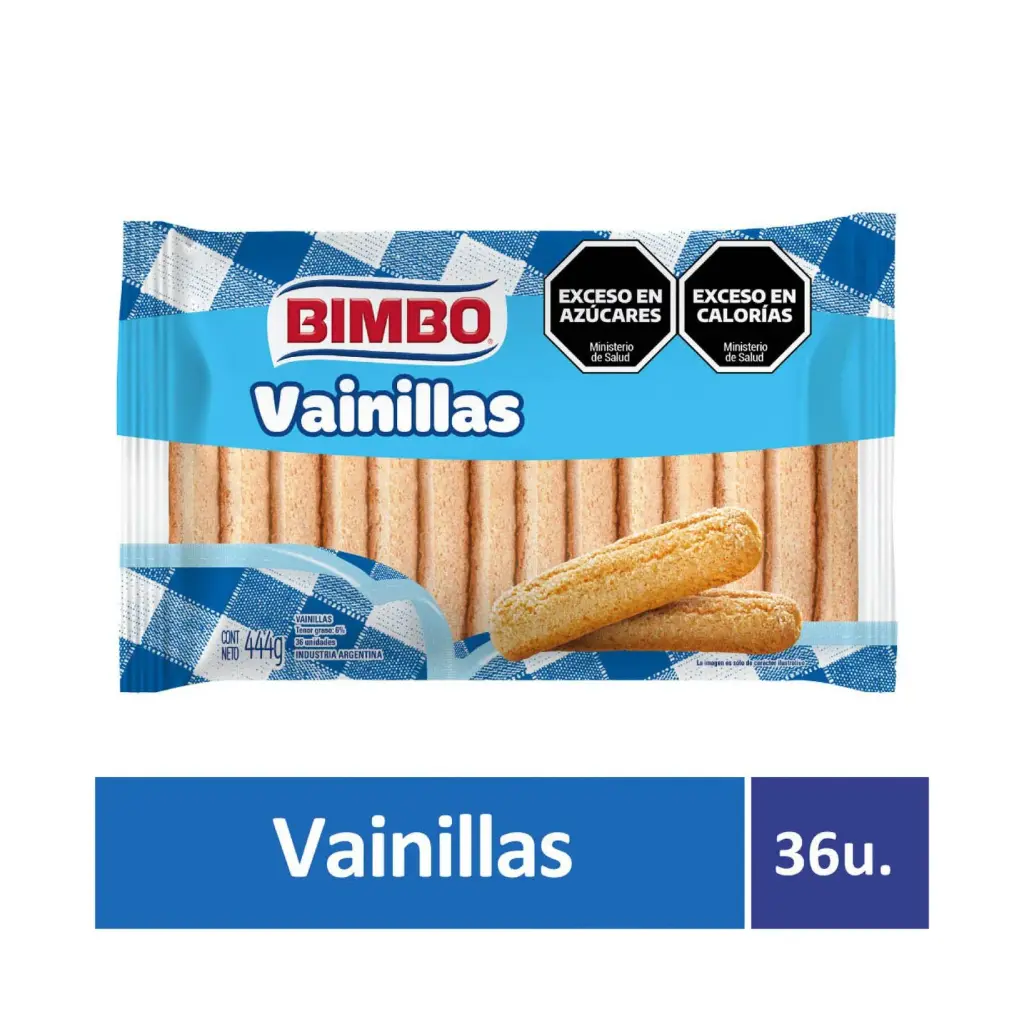 VAINILLAS BIMBO 36U.