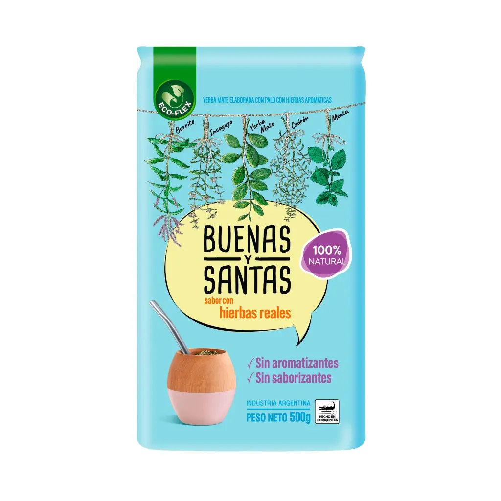 YERBA BUENAS Y SANTAS 500GR