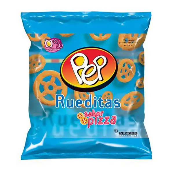 RUEDITAS PEP PIZZA 40GR