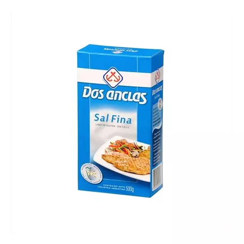 SAL FINA DOS ANCLAS 500GR ESTUCHE