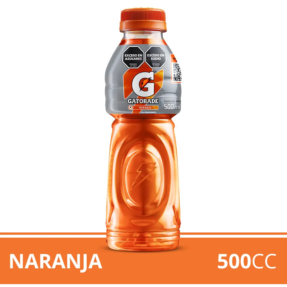 GATORADE NARANJA 500CC