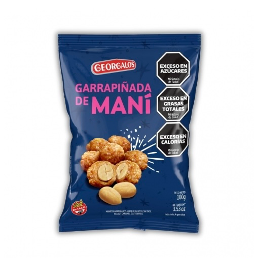 GARRAPIÑADA DE MANI GEORGALOS 100GR