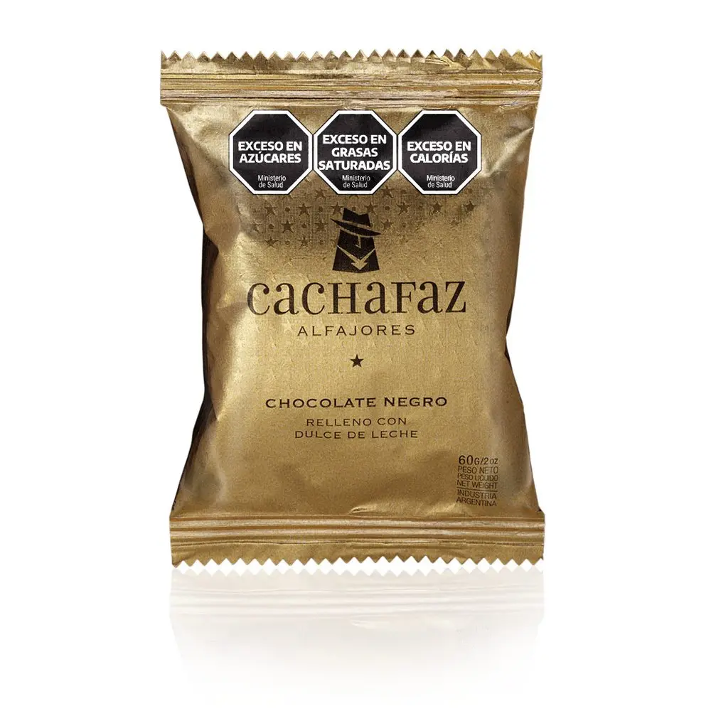 ALFAJOR CACHAFAZ NEGRO