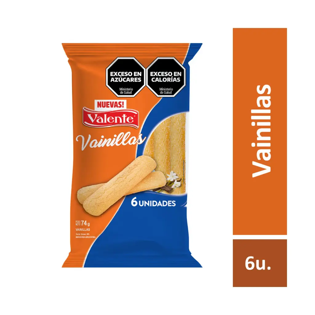 VAINILLAS VALENTE 74GR