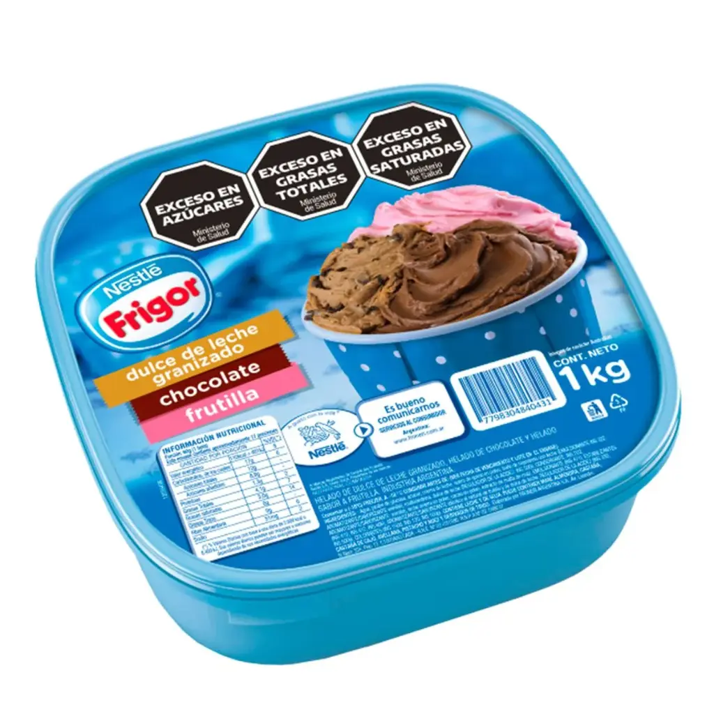 HELADO FRIGOR 1KG DDL-VAIN-CHOC POTE