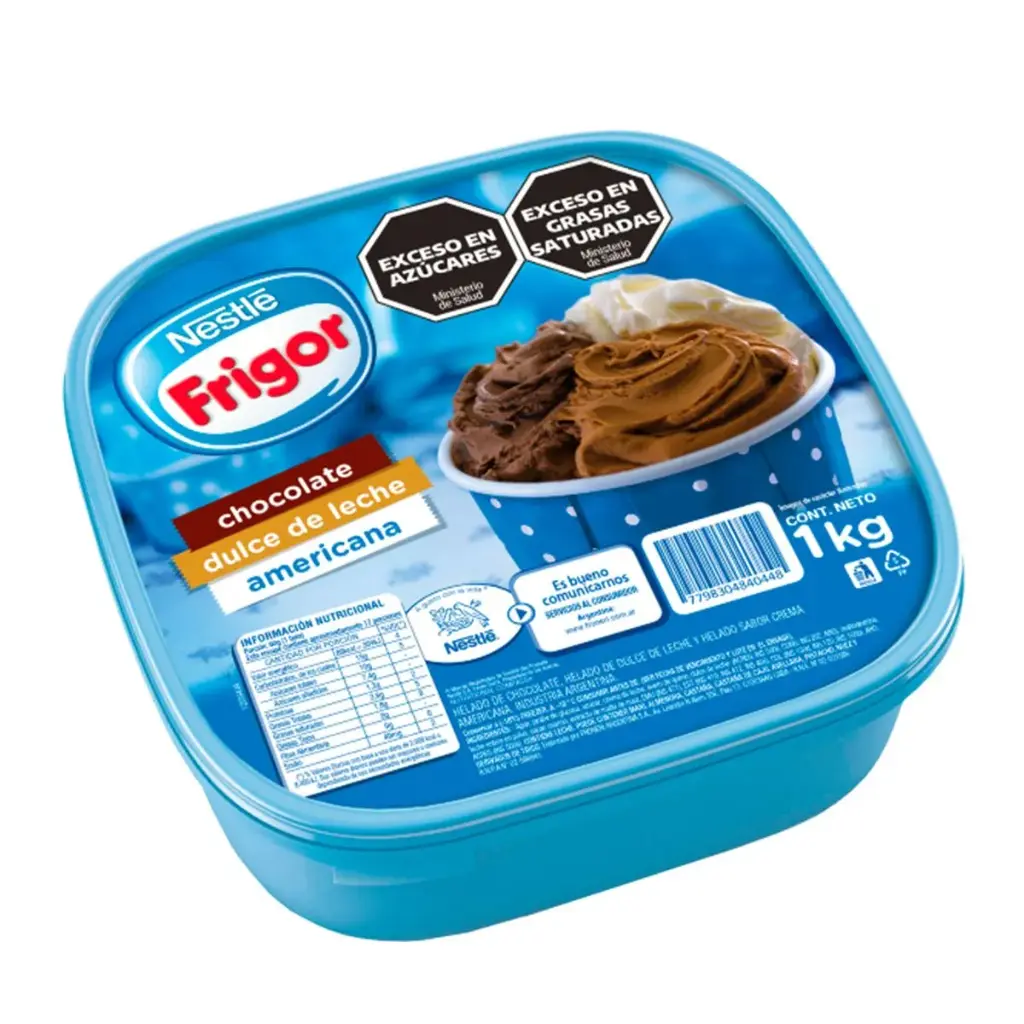 HELADO FRIGOR 1KG DDL-FRUT-CHOC POTE