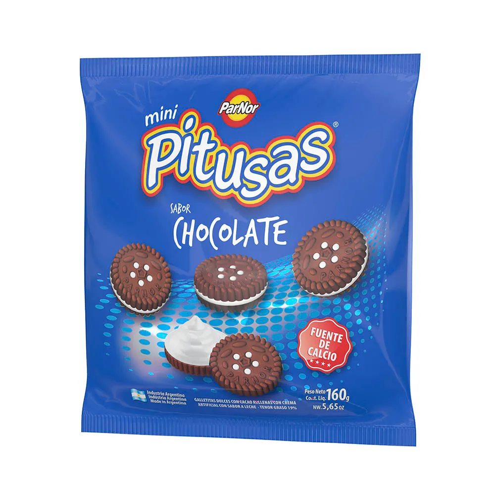 GALLETITAS PITUSAS CHOCOLATE 160GR