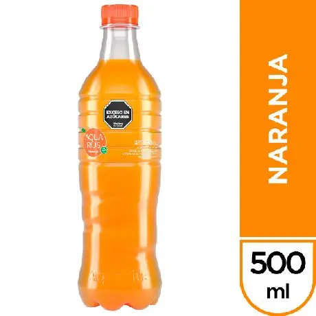 AGUA SABORIZADA AQUARIUS NARANJA 500ML