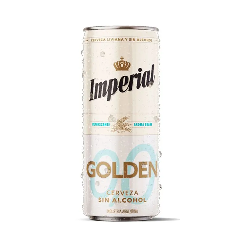 CERVEZA IMPERIAL GOLDEN CERO 355CC SIN ALCOHOL